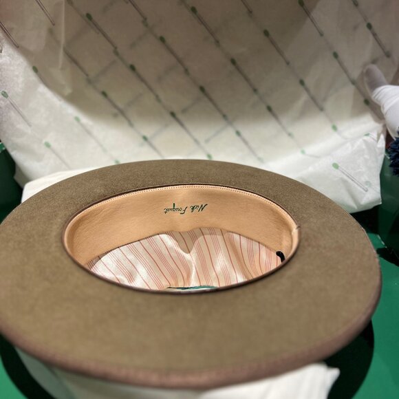 Nick Fouquet Beaver-Felt Fedora — Brown - Picture 6 of 11